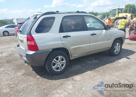 2007 Kia Sportage Lx V6 from USA, damaged, VIN KNDJE723277409429